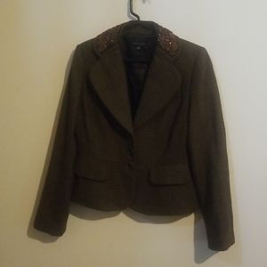 Banana Republic Brown Fall Blazer